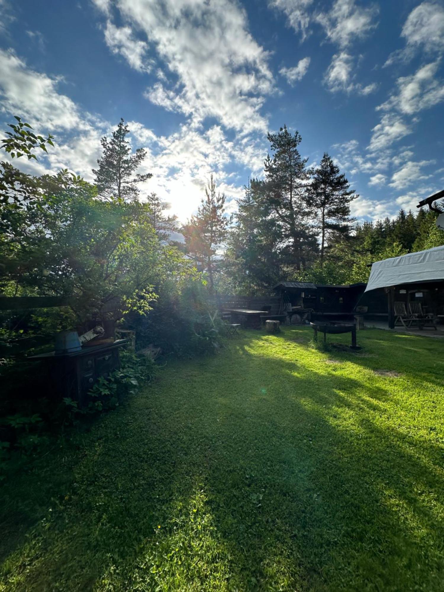 Ferienhaus Im Wald Edelschrott Eksteriør bilde