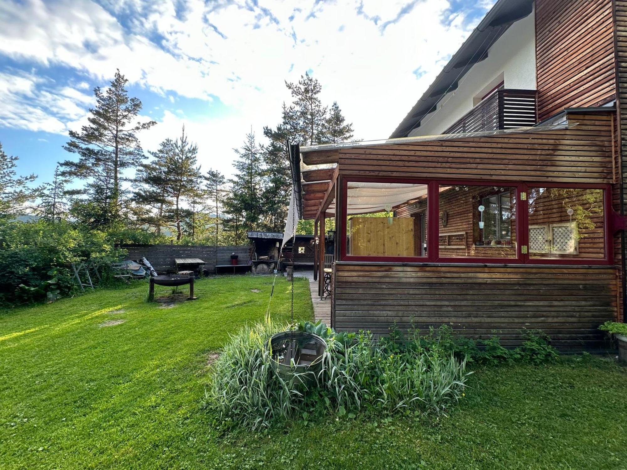 Ferienhaus Im Wald Edelschrott Eksteriør bilde