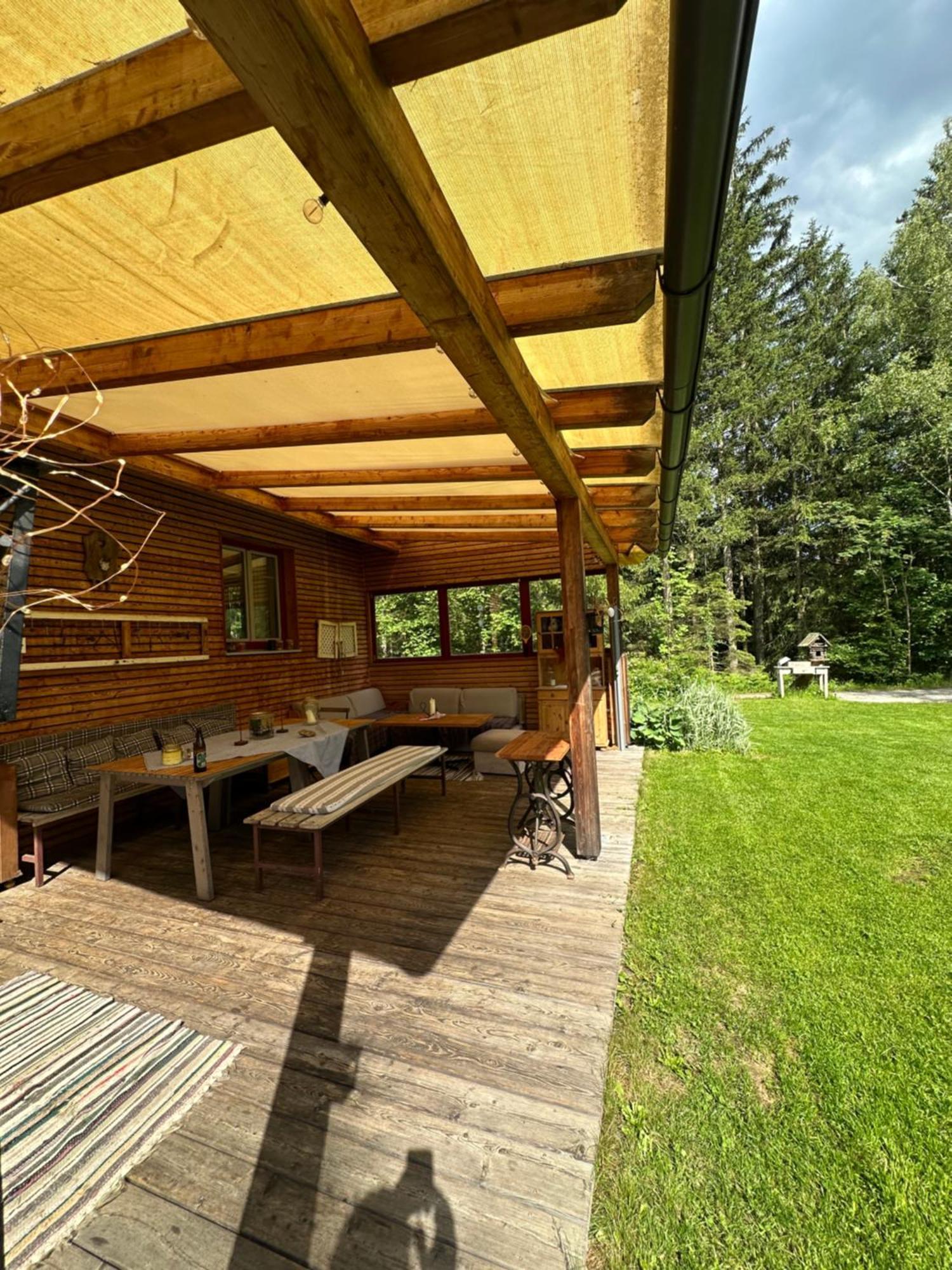 Ferienhaus Im Wald Edelschrott Eksteriør bilde